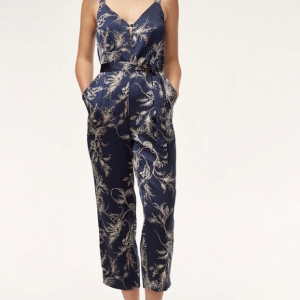 Little Moon x Aritzia Printed Petunia Jumpsuit - Size 4/Small